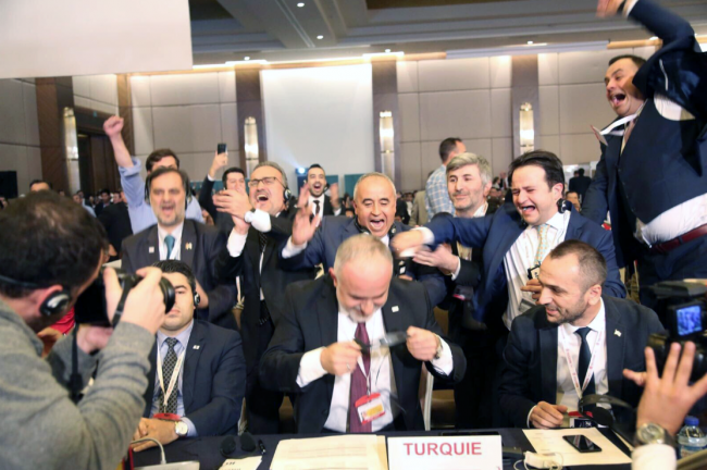 Kerem Kınık IFRC Avrupa Başkanlığı'na seçildi